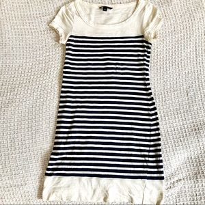 Banana Republic Striped Scoop-Neck Dress